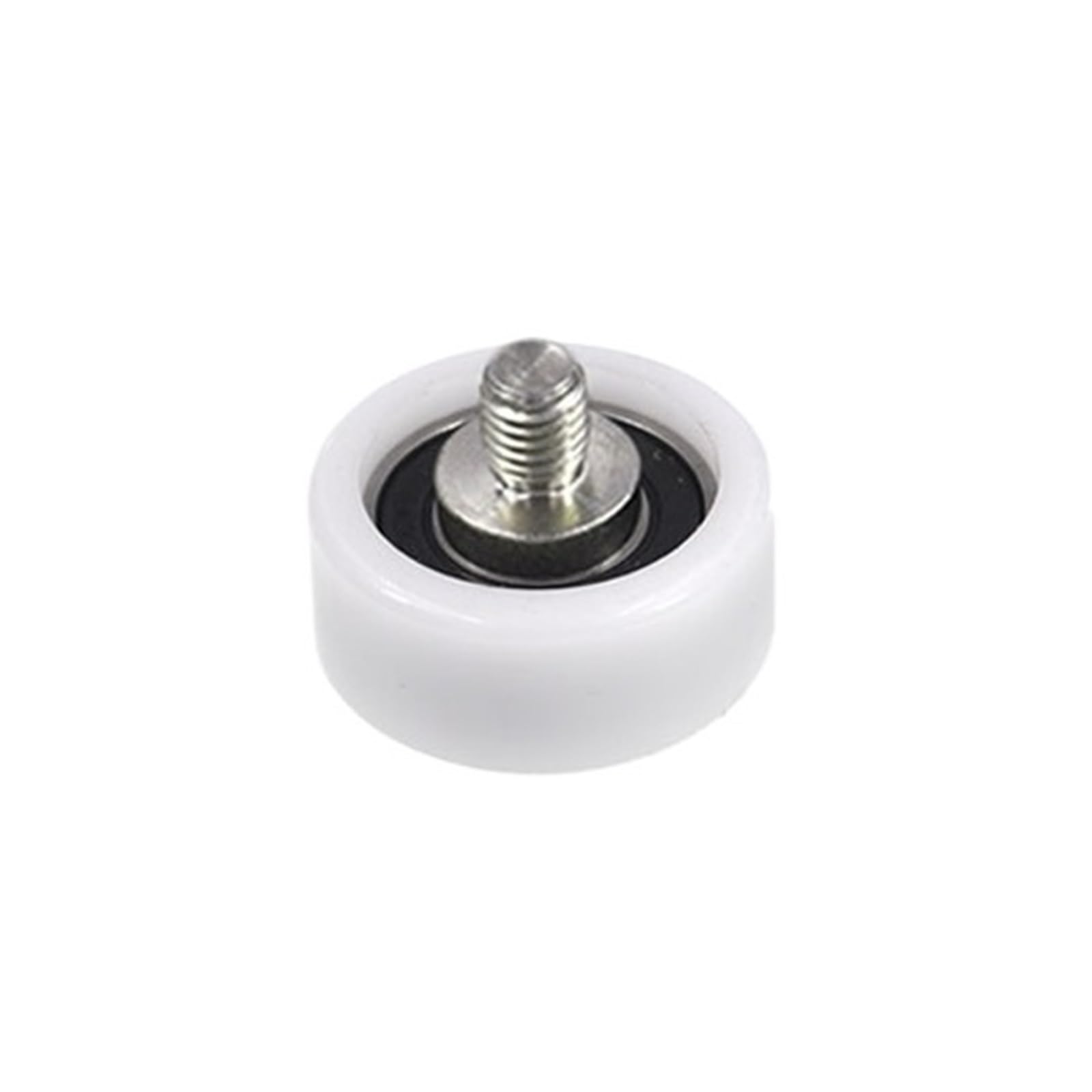 EXBWXNIL Externally Threaded POM Plastic-Coated Bearing BS620140-18C2L12M10 high wear-Resistant Nylon Guide Wheel