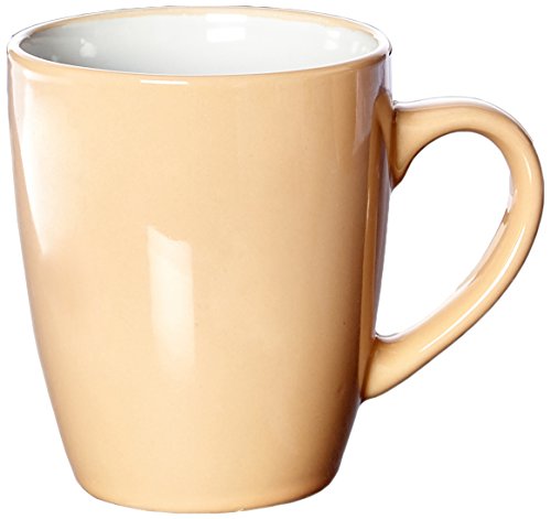 Uniware D350-16A 16 Piece Dinner Set (4 Big Plates/4 Small Plates/4 Cups/4 Bowls), Cream, 14 X 10 X 9" #TOP3