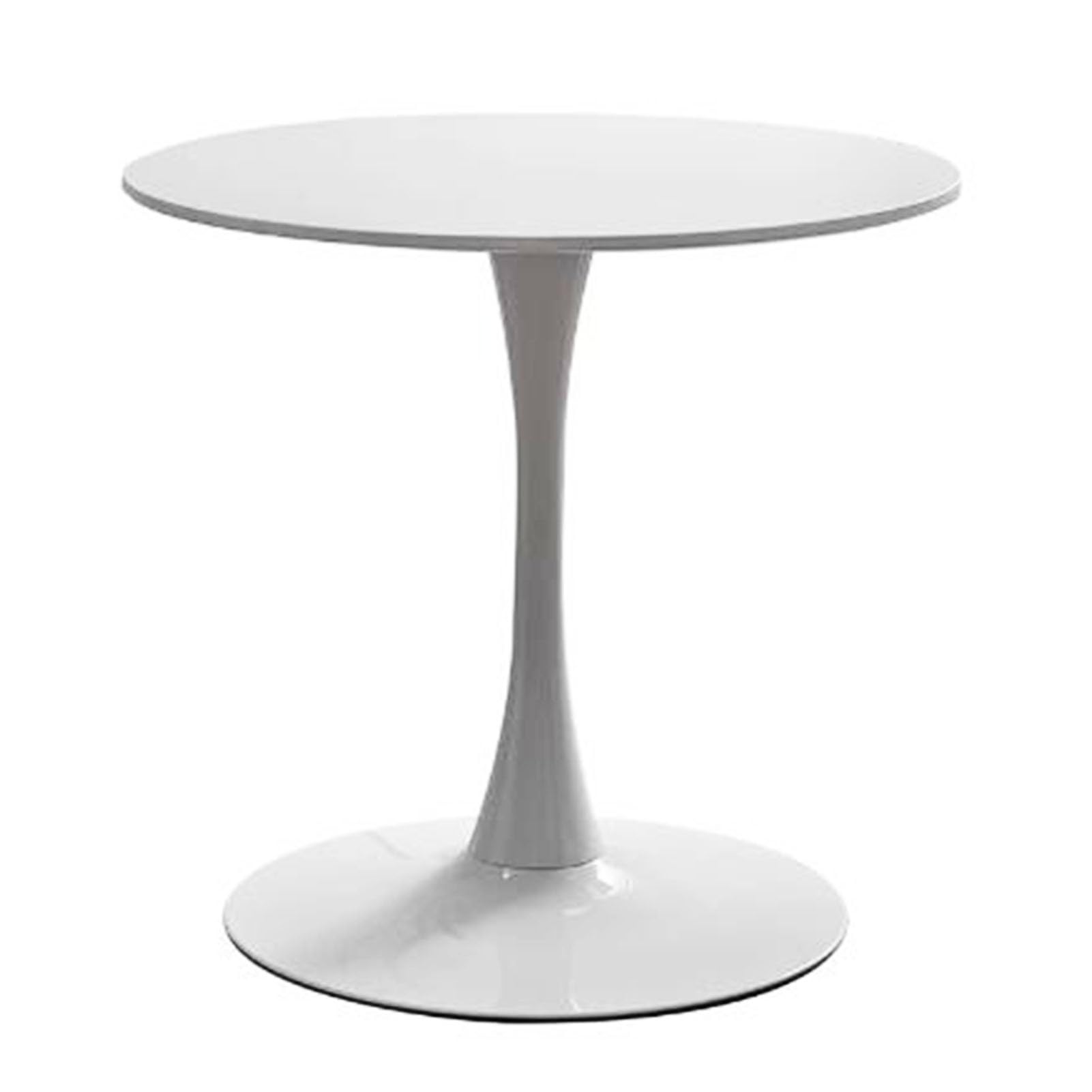Table ronde moderne du milieu du siècle pour repas conviviaux en famille