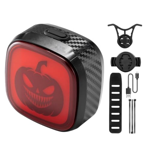 Luces para bicicleta con señales impermeables y detección inteligente para ciclismo y senderismo