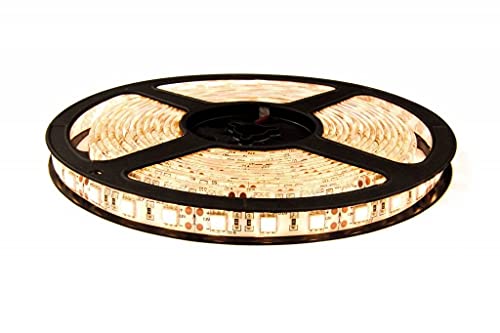 TUCASA-5 Meter Warm White-Yellow Led Strip Light-Need To Connect To 5A Adaptor-Adaptor NOT Included-Non Waterproof For Rs. 177 @ 70 %