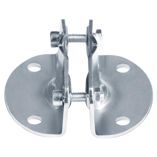 Fanmao 8 Sets Floor Flange Pipe Connector for 1\" EMT Conduit, Structural Pipe Fitting