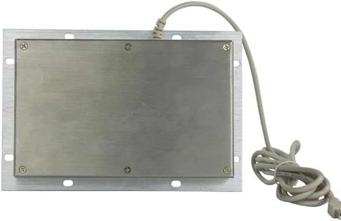 IP65 Waterproof Panel Mount Stainless Steel 18-Button Metal Numeric Keypad with Integrated Trackpad