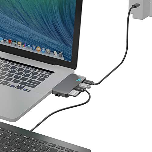 IMD-UTC367 Docking USB3.0 Hub & Reader+PD for Laptop