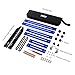 Stair Tread Template Tool - Upgrade Stair Tread Tool Jig, Shelf Layout Tool & Stair Tread Template Tool Jig, Stair Measuring Tool,Stair Scribe Tool for Stair Measurement Tool (Blue)