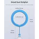 Pawfly Fish Feeding Ring for Aquarium, Feeding Ring with Suction Cup, Small Round Fish Feeder Ring Circle Floating Food Feeder for Betta Goldfish Guppy Turtle - Image 7
