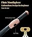 KAYATA C Flute, Black Nickle Plated, Rose Gold Keys, Closed Hole and 16-Key Flute with Offset G Split E Mechanism, Carrying with Deluxe Lightweight Canvas Case and a Cleaning Kit