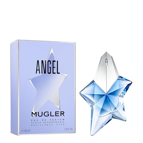 Image of Mugler Angel - Eau de Parfum - Women's Perfume - Ambery & Woody - With Bergamot, Praline, and Patchouli - Long Lasting Fragrance