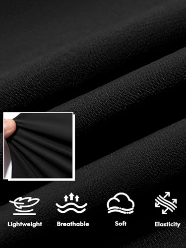 Runcati Mens Golf Pants Stretch Work Dress Pants 30