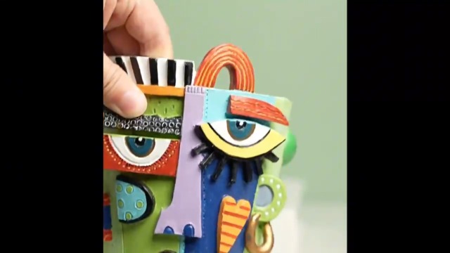 Amazon.com : BJVF Picasso Face Planter Pots – Abstract Art Flower