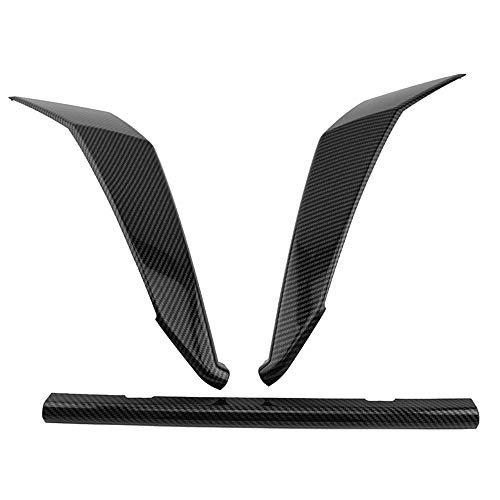 YJSZJY Car Grille, for Sentra Bluebird Sylphy Almera 2020 2021 Carbon Radiator Grill Grills Cover Trim Head Grills Stripes