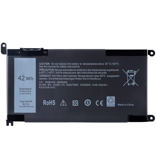 Amazon.co.jp: RakuBate WDX0R 互換バッテリー Inspiron 13 14 15 5000