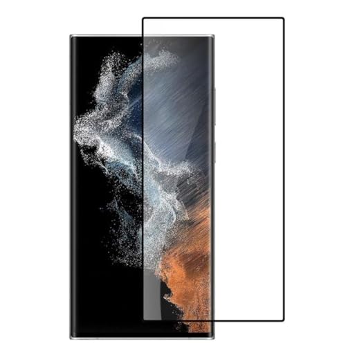 Image of TechTrendz Scratch Resistance Full Glue Edge to Edge Tempered Glass Screen Protector for Samsung Galaxy S24 Ultra 5G (2024)