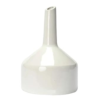 Porcelain Buchner Funnel 200 mm Chemistry Laboratory Ceramic Filter Funnel Pottery Negative Pressure Suction Porous Funnel 1/PK