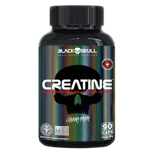 CREATINE CAPS - BLACK SKULL CREATINA BLACK SKULL CREATINE - 90 CAPS