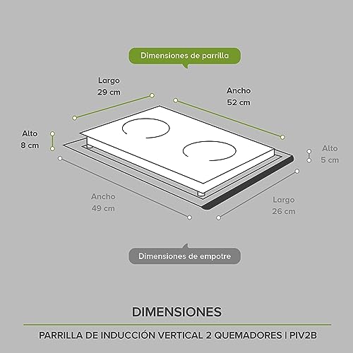 Opiniones y reviews de Parrilla de Induccion 2 Quemadores , listamos los 10 mejores. 11 Imagen adicional