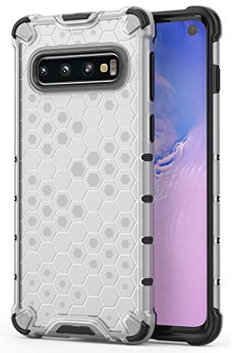 Image of Glasgow Back Case Cover for Samsung Galaxy S10 Shockproof Military Grade Back Case Back Cover - Transparent