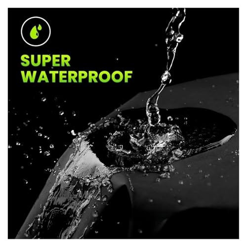 Coprimoto Impermeabile Per T-Max 500 Tmax 530 Sx Dx 560 Tech Max Coprimoto Impermeabile Scooter Da Esterno Con Protezione Uv E Copertura Antipioggia(X-Large) - 5