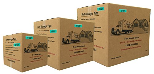Tag-A-Room Color Coded Moving Box Labels (Study) #TOP2