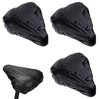 3 StüCk Fahrradsattel Regenschutz Sattelschutz Wasserdicht Fahrrad und staubgeschützt Fahrrad Regenschutz PVC Sattelbezug Leicht Zu Tragen Sattel Regenschutz Fahrradsattel Wie Rennrad, Mountainbike
