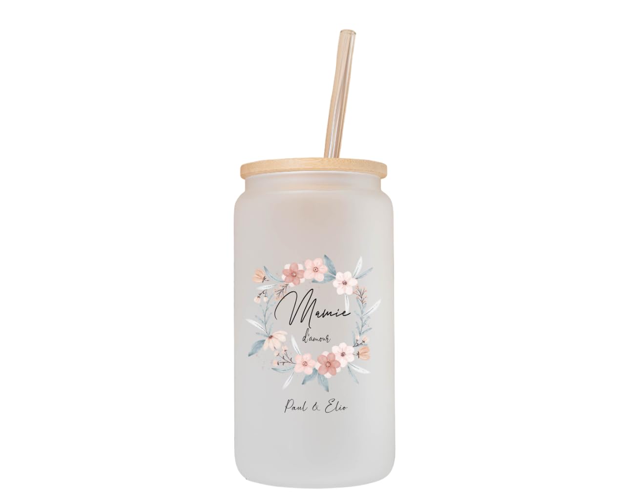 Verre cocktail personnalisé/verre mojito/cadeau vacances personnalisé/verre personnalisé
