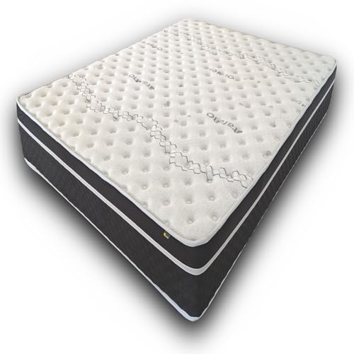 DESCANSIN - Colchón Viscoelástico Visco-Soft Magnum Sleep | Firmeza Muy Alta para Dolores Espalda | Premium 30cm Cama Alta | Colchón Cama Matrimonial o Individual | Confort Hotelero (90x190)