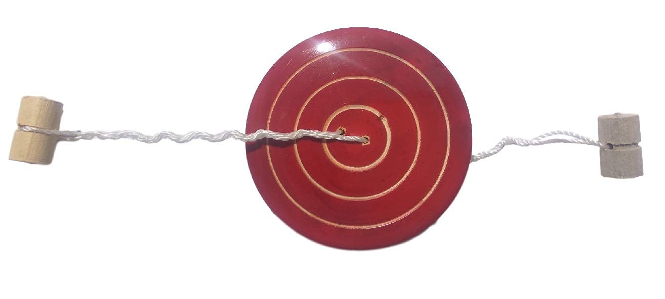 Yamkay Whirling Button Spinner Wooden Toy Multi Color Pack of 1 (B08LDR8MGC) Amazon Price History, Amazon Price Tracker