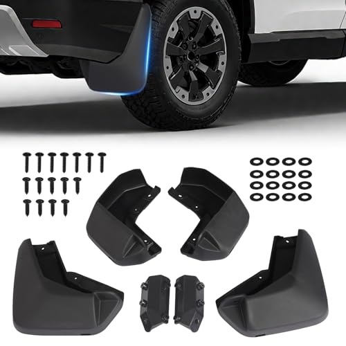 4PCS Mud Guards Splash Flaps Mudflaps Compatible with Honda Passport 2026 Auto Exterior Accessories Front Rear Tire Mudguards Kit Wheel Liner Fenders