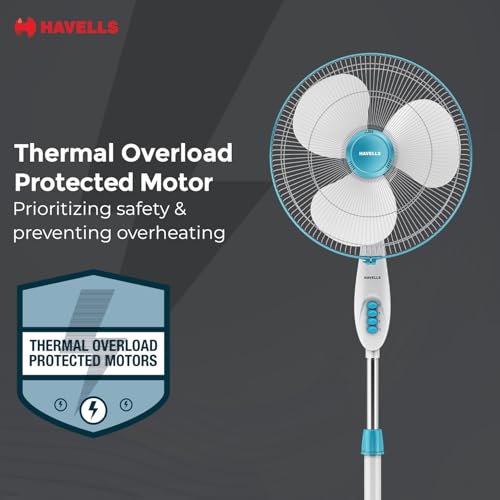 Havells Gatik Pro Pedestal Fan - View 5