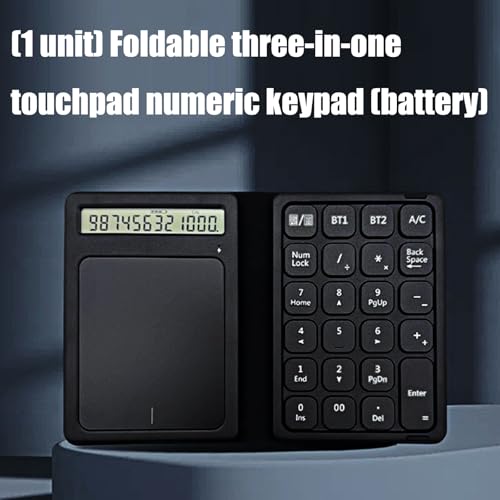 Teclado numérico transportable para portátil con panel táctil flexible 5