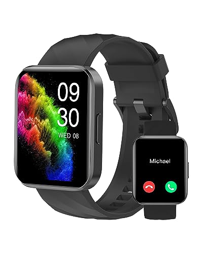 RUIMEN Reloj Inteligente Mujer Hombre con Llamada,1,85' Smartwatch con...