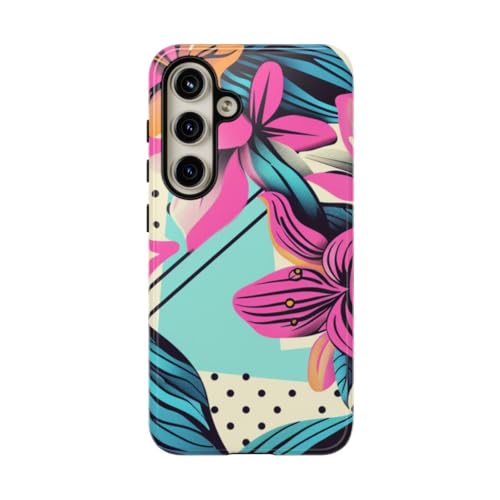 Coque Samsung S24 rose à fleurs pour sublimer vos styles