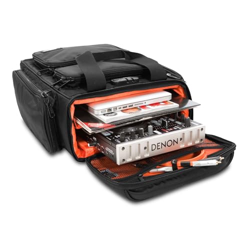 Image of UDG U9022BL /OR Large Producer Bag - Black /Orange