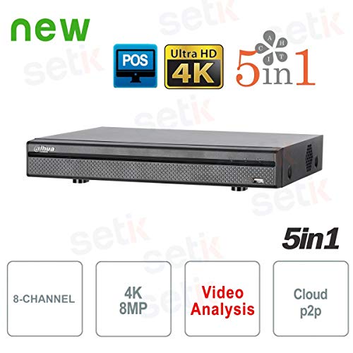 DVR De 16 Canales 4k Marca Dahua Modelo DAHUA XVR5116H-4KL-I