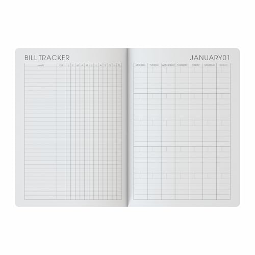 Image of Anupam A5 Cord Journal | 192 Pages | College Ruled Notebook | 80 Gsm Paper | PU Cover Magnetic Closure & Pen Holder Daily Planner | for daily used (Blue)