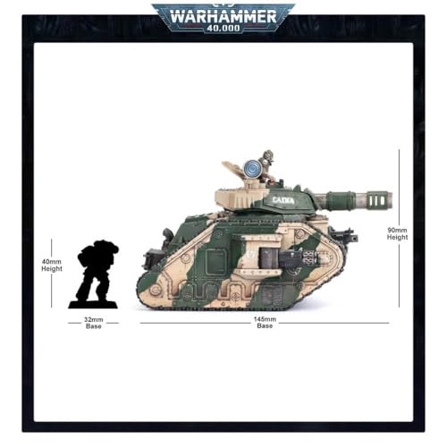Warhammer 40,000 - Astra Militarum: Leman Russ Battle Tank miniatura 5
