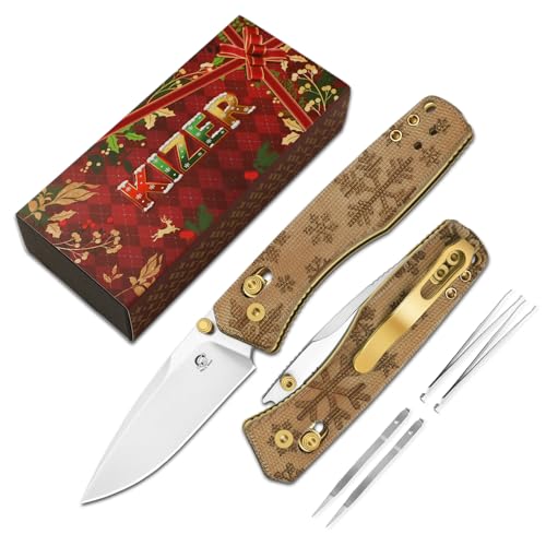 Kizer Aegis Christmas Gifts EDC Pocket Knife, 2.79