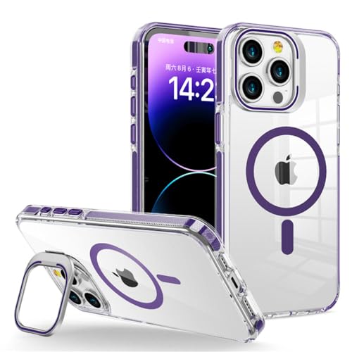 Étui de support d'objectif en métal iPhone 14 Plus coque magnétique de charge sans fil