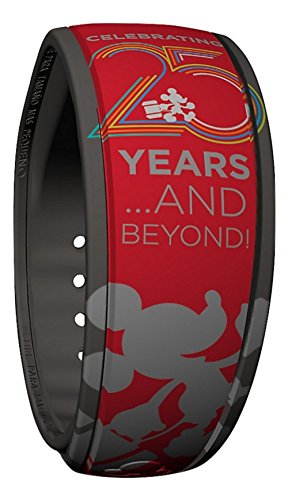 Disney MagicBand Limited Edition Disney Vacation Club 25th Anniversary (DVC) Red