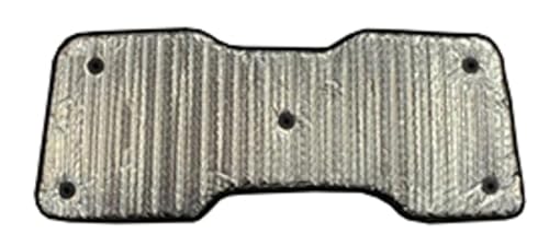 Covprotec Store Thermique Fixe pour hayon, Compatible/Remplacement pour Peugeot Bipper Tepee (à partir de 2008), Couleur Orange Fluo