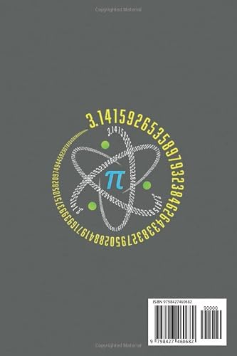 Atom Pi Math Science STEM Gift 3 14 Pi Day Notebook: Happy Pi Day Notebook: Blank Lined PI Day Notebook Gift for Math Lover And Math Teacher Pi Day ... Writing and Brainstorming,6x9x110 pages – vue 2