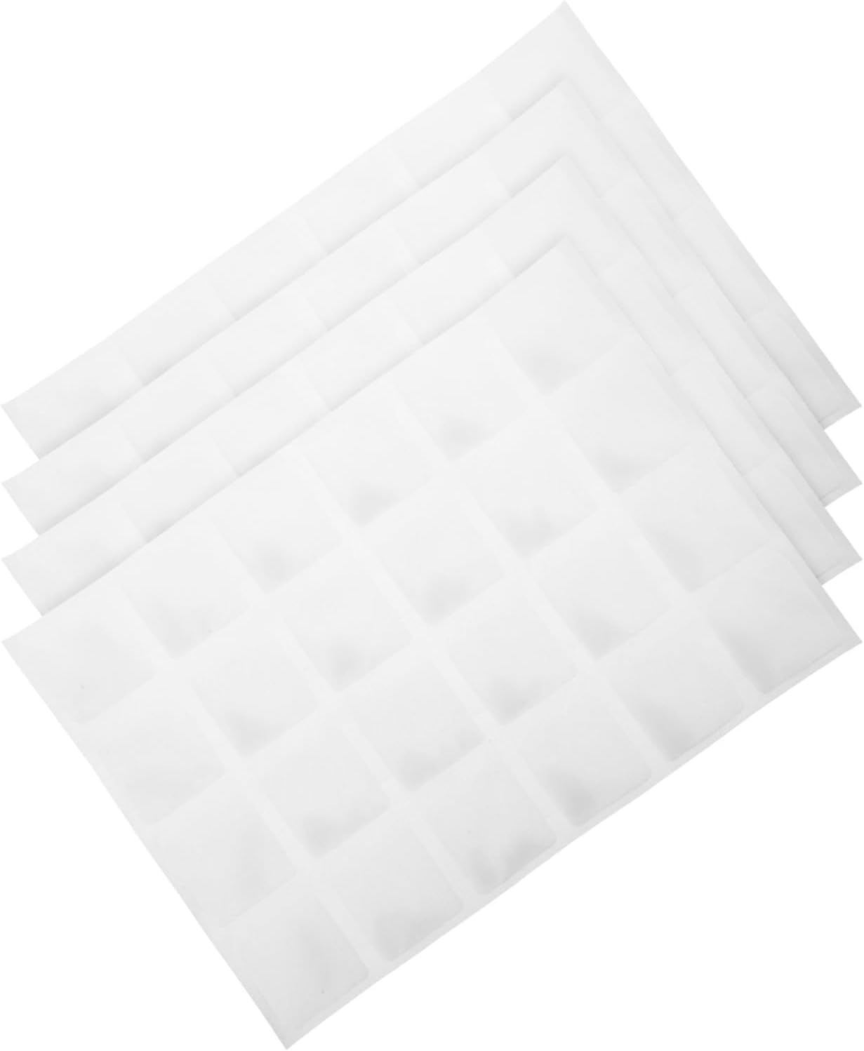FOMIYES 4pcs Food Cooling Pads and Insulated Shipping Ice Packs, Automatic Water-Absorbing Gel with 24 Cells (28x39cm), Reusable Cold Packs for Seafood, Fruits, and Lunch Boxes Transport