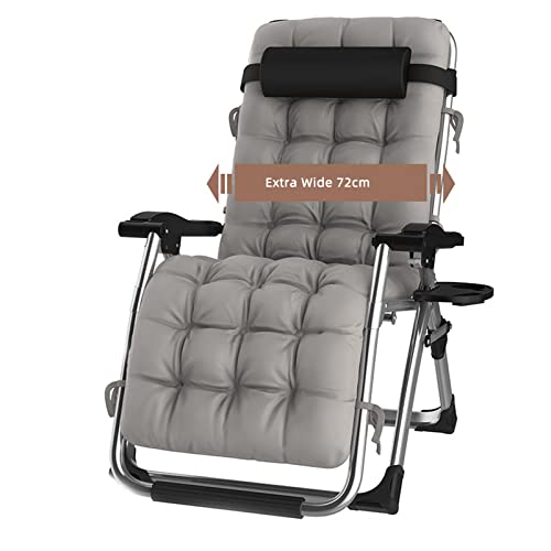 Chaise longue extra-large pour soulager le dos transat stable - 2