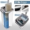 SIAZIH Wischmopp Set Mit Eimer,Neuer Wassersparender Mop Set