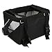 Detachable Dog Bag Front Carrier Basket for Small to Medium Pets Travel Durable Oxford Cloth Material with Handlebar Adapter