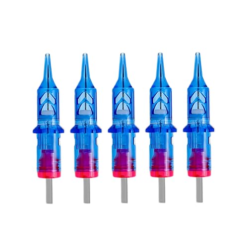 Image of 9RS Tattoo Cartridges | Shield Plus 5 Count Round Shader Needles for Tattoo Machines
