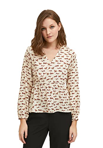 Top en tissu fluide imprimé animal renards pour en finir avec les hauts inconfortables