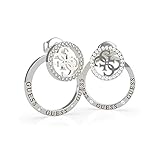 Der große Ring hinkt hinter dem Ohr. mit großem Durchmesser Ring: 18mm. Logo Durchmesser: 11mm. Edelstahl. Schließen Art: Druck. Gewicht (g): 4.4.