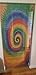 ABeadedCurtain 125 String Tie Dye Beaded Curtain (+Hanging Hardware)