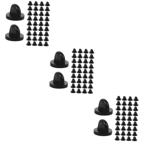 HOODANCOS - HOODANCOS 3sets Pin Backs Locking Pin Tie Tack Backs Jewelry Making Supplies 100pcs*3